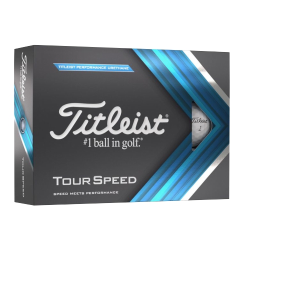 Balles de golf Titleist Tour Speed personnalisées Impression sur balles de golf